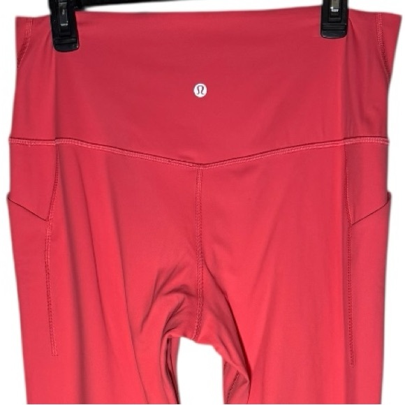 NWT LULULEMON Align Glaze Pink High Rise Pockets 25” Crop Leggings Size 14 - Picture 8 of 14